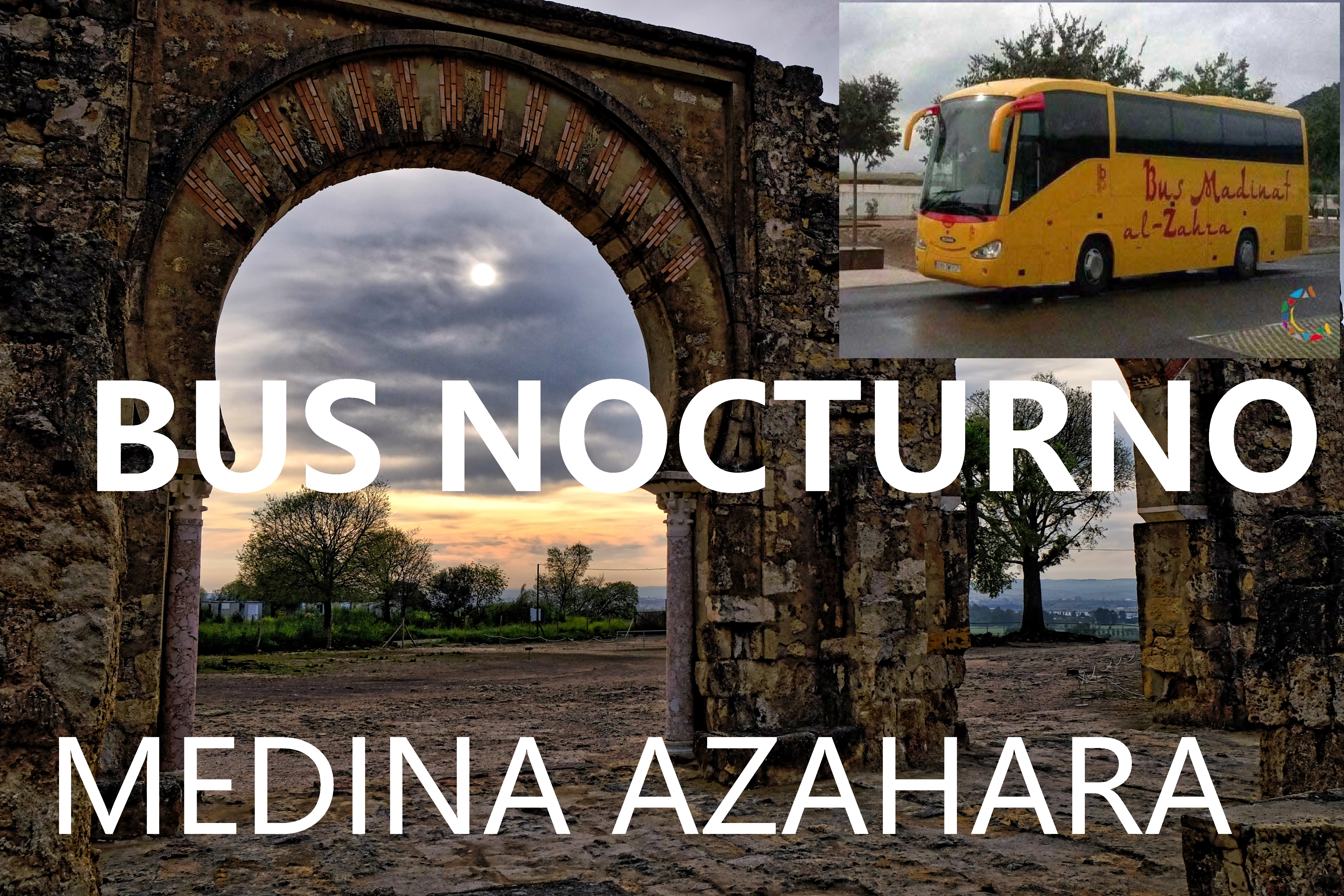 BUS a MEDINA AZAHARA por la NOCHE